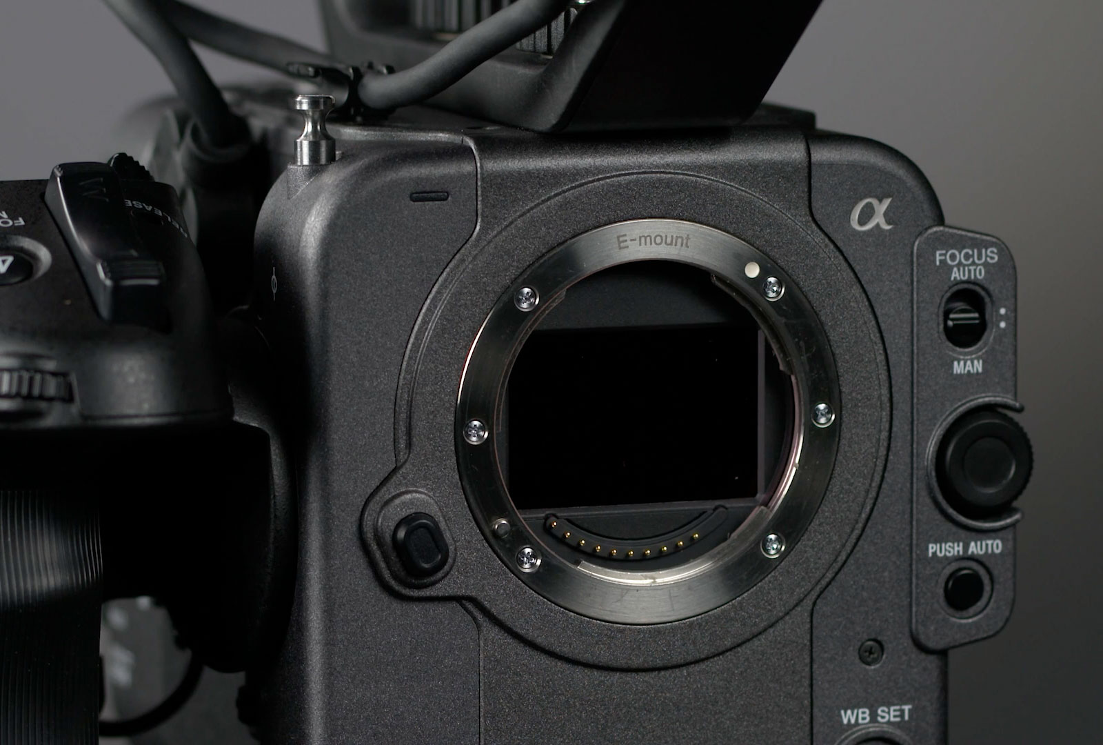 sony fx6 camera lens mount