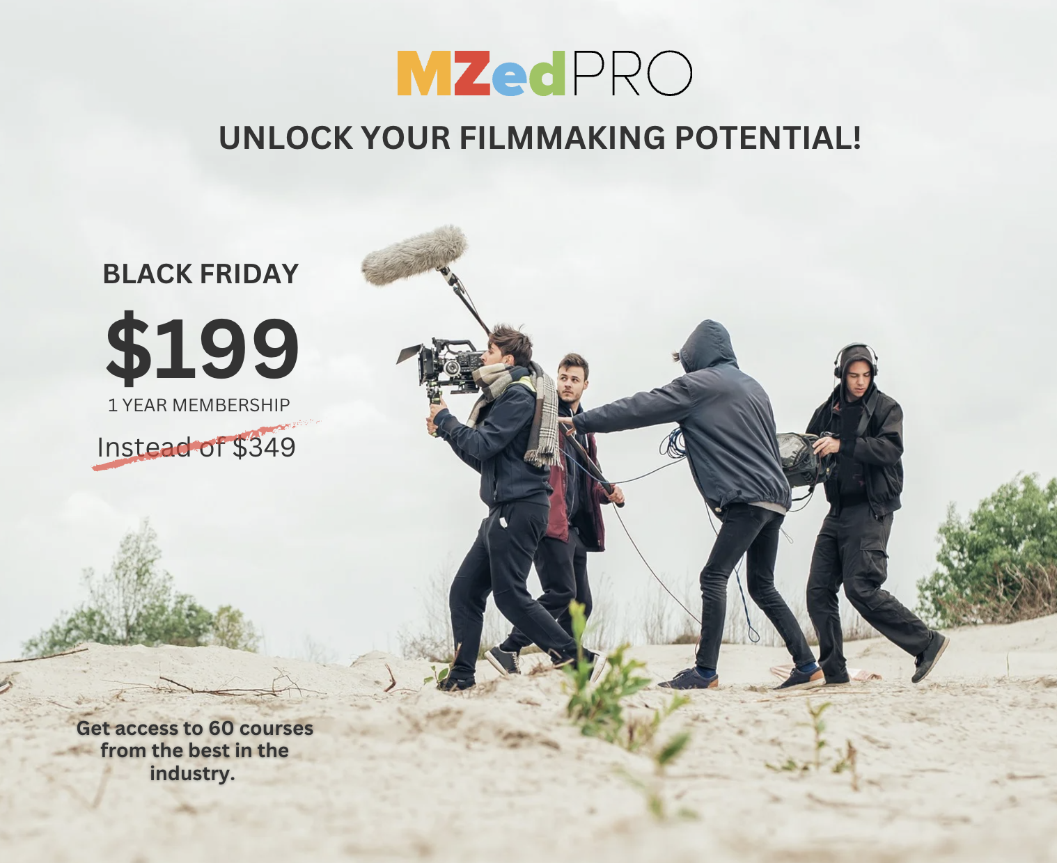 MZed Pro Black Friday Deal